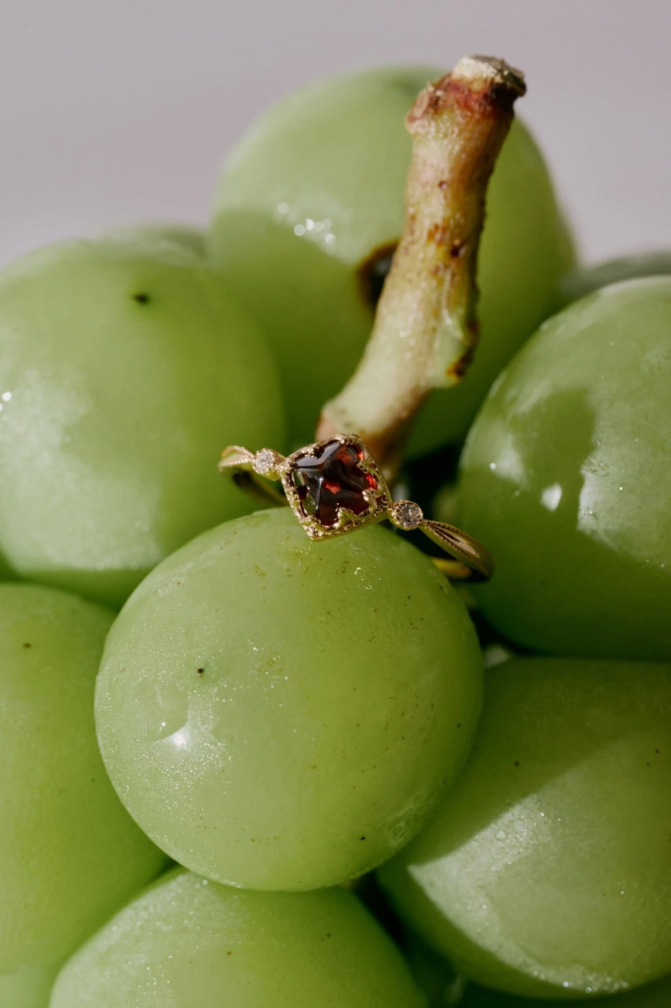 Carena Garnet Ring - Image 7
