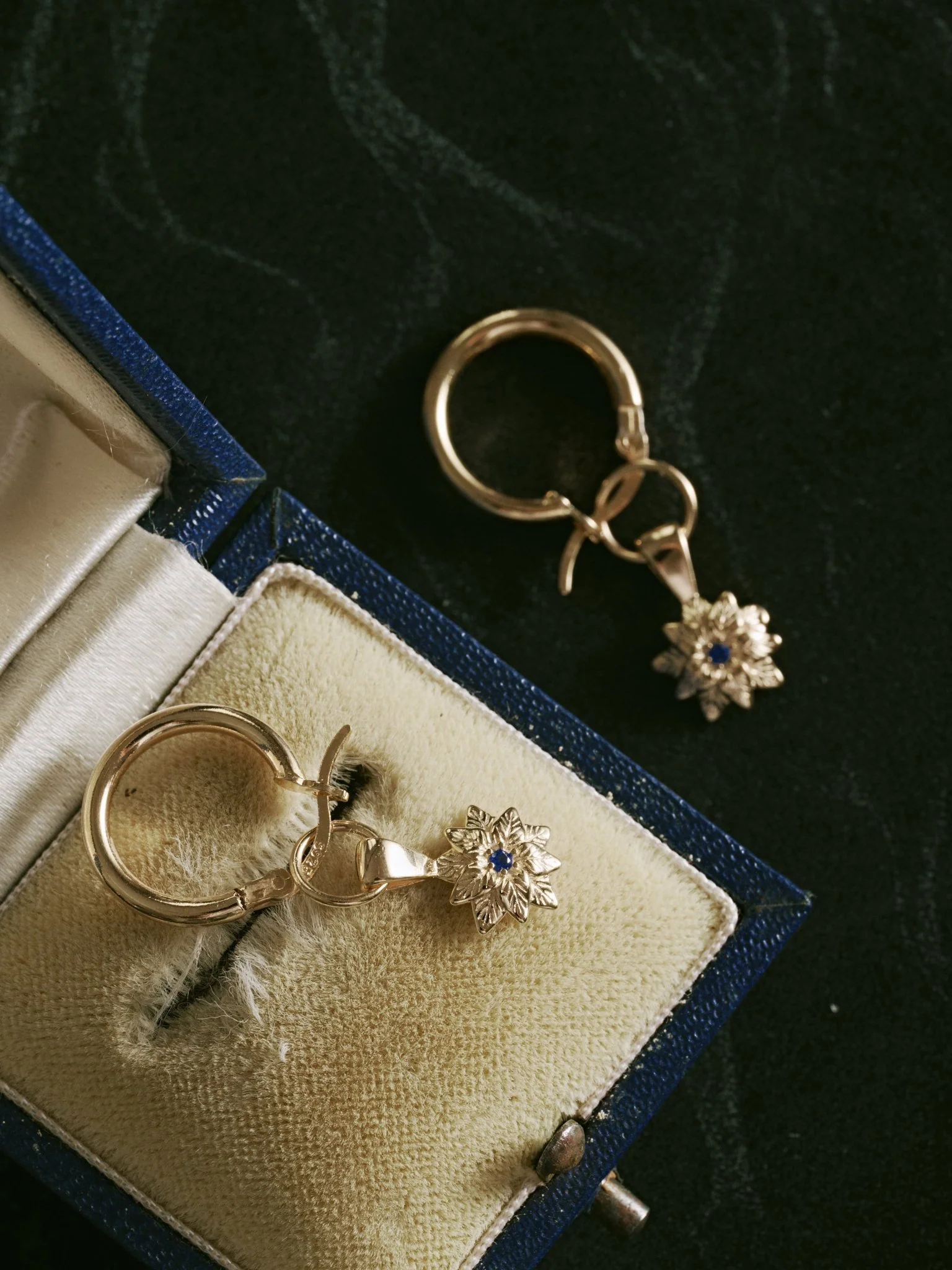 Elsa Holly Tanzanite Earrings - Image 3